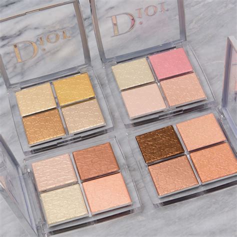 dior face glow pallete|Dior backstage face glow palette.